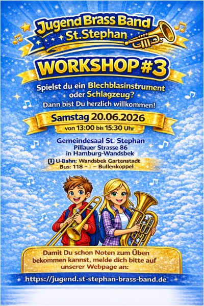 Jugend Brass Band Workshop Hamburg Musiker:innen