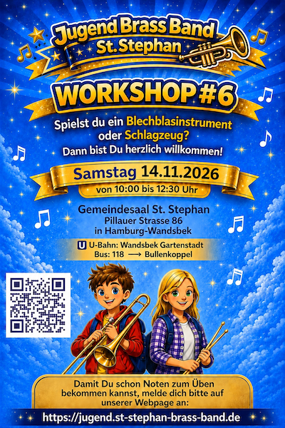 Jugend Brass Band Workshop Hamburg Musiker:innen